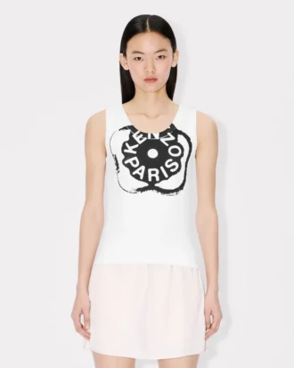 «Boke Flower 2.0» ribbet tank-top