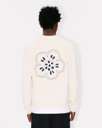 «Boke Flower»-broderet cardigan i ull