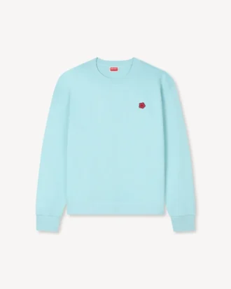 «Boke Flower»-brodert sweatshirt i bomull