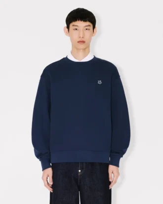 «Boke Flower»-brodert sweatshirt i bomull