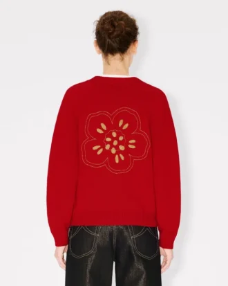 «Boke Flower»-cardigan i ull