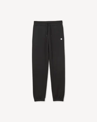 «Boke Flower»-joggebukse i bomull med broderi