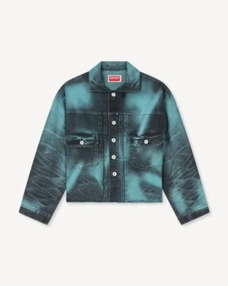 «Boke Flower»-truckerjakke i japansk denim