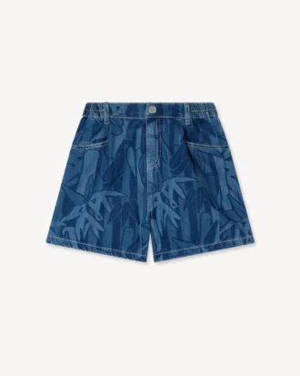 «Eden Jungle»-shorts i denim
