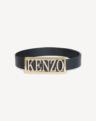 «Kenzo Buckle» stort belte i skinn