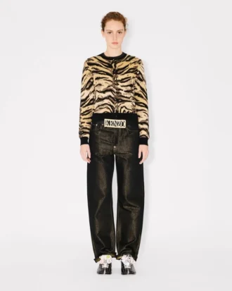 «Kenzo Buckle» stort belte i skinn