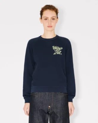 «Kenzo Cartoon»-brodert sweatshirt i bomull