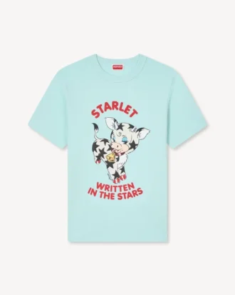 Kenzo Cartoon’ kjønnsnøytral, slim fit T-skjorte i bomull