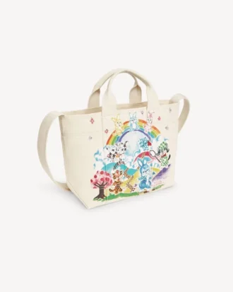 Kenzo Cartoon’ liten totebag i kanvas