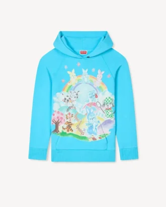 «Kenzo Cartoon» skinny hettegenser i bomull
