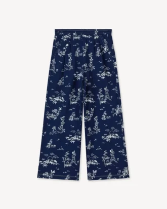 «Kenzo Garden» joggebukse i frotté