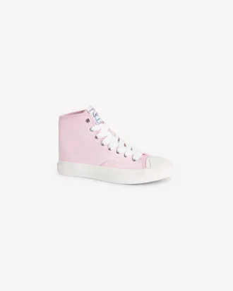 Kenzo Hoshi’ høye Sneakers i bomullskanvas