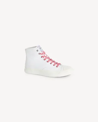 Kenzo Hoshi’ høye Sneakers i bomullskanvas