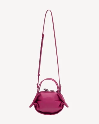 «Kenzo Kumo» mini-crossbody-veske i skinn