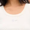 «Kenzo Signature»-brodert tank-top i bomull