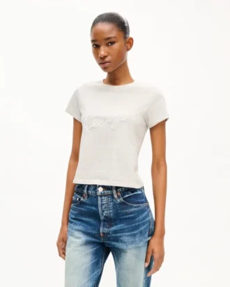 kenzo signature t skjorte i bomull med broderi 2 12 330x413 - &laquo;Kenzo Signature&raquo;-T-skjorte i bomull med broderi