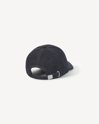 «Kenzo Tulip»-brodert cap i denimlignende twill