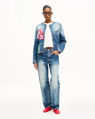 «Kenzo Tulip» rette bukser i japansk denim