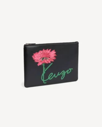 «Kenzo Tulip»-veske i skinn