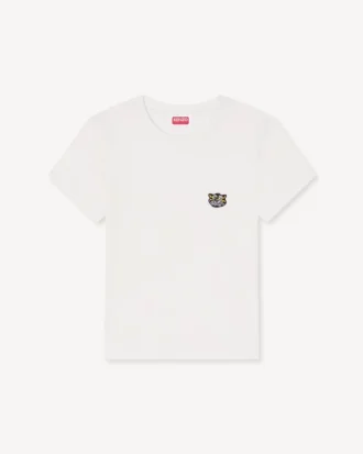 «Kenzo Wild Tiger»-brodert T-skjorte i bomull