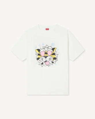 kenzo wild tiger oversized t skjorte i bomull 1 1 330x413 - Kenzo Wild Tiger' Oversized T-skjorte i bomull
