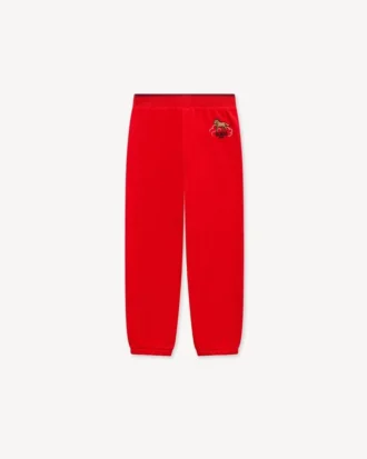 «Lunar New Year» broderte joggebukser i French Terry