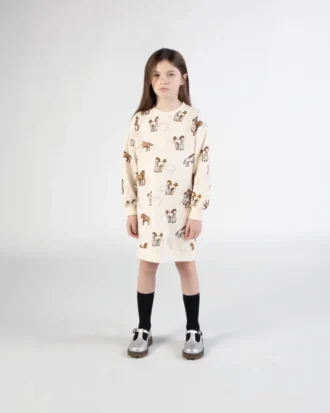 «Lunar New Year»-kjole i French Terry